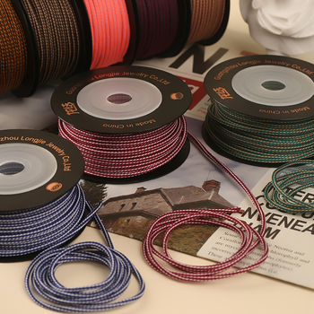 Dragon Knot Dragon Whisker Line Rankų darbo ledinės šilko siūlai — tinkama apyrankėms, plaukų aksesuarams, kutoms ir siuvimui