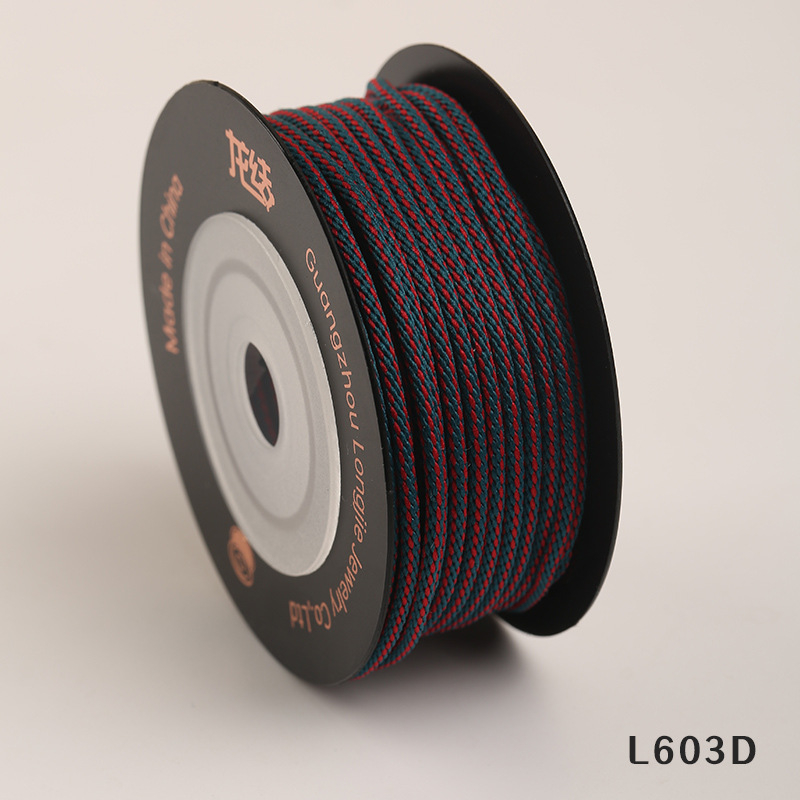 Dragon Knot Dragon Whisker Line Rankų darbo ledinės šilko siūlai — tinkama apyrankėms, plaukų aksesuarams, kutoms ir siuvimui