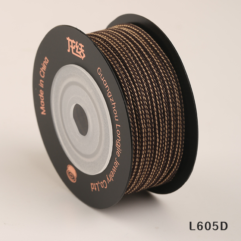 Dragon Knot Dragon Whisker Line Rankų darbo ledinės šilko siūlai — tinkama apyrankėms, plaukų aksesuarams, kutoms ir siuvimui