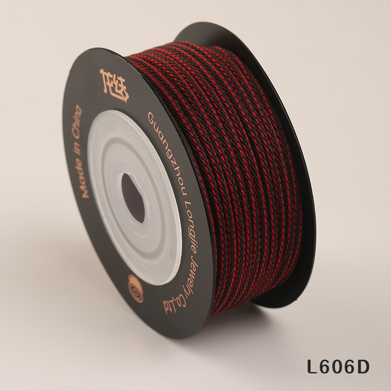 Dragon Knot Dragon Whisker Line Rankų darbo ledinės šilko siūlai — tinkama apyrankėms, plaukų aksesuarams, kutoms ir siuvimui