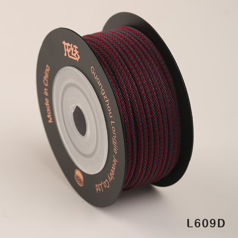 Dragon Knot Dragon Whisker Line Rankų darbo ledinės šilko siūlai — tinkama apyrankėms, plaukų aksesuarams, kutoms ir siuvimui