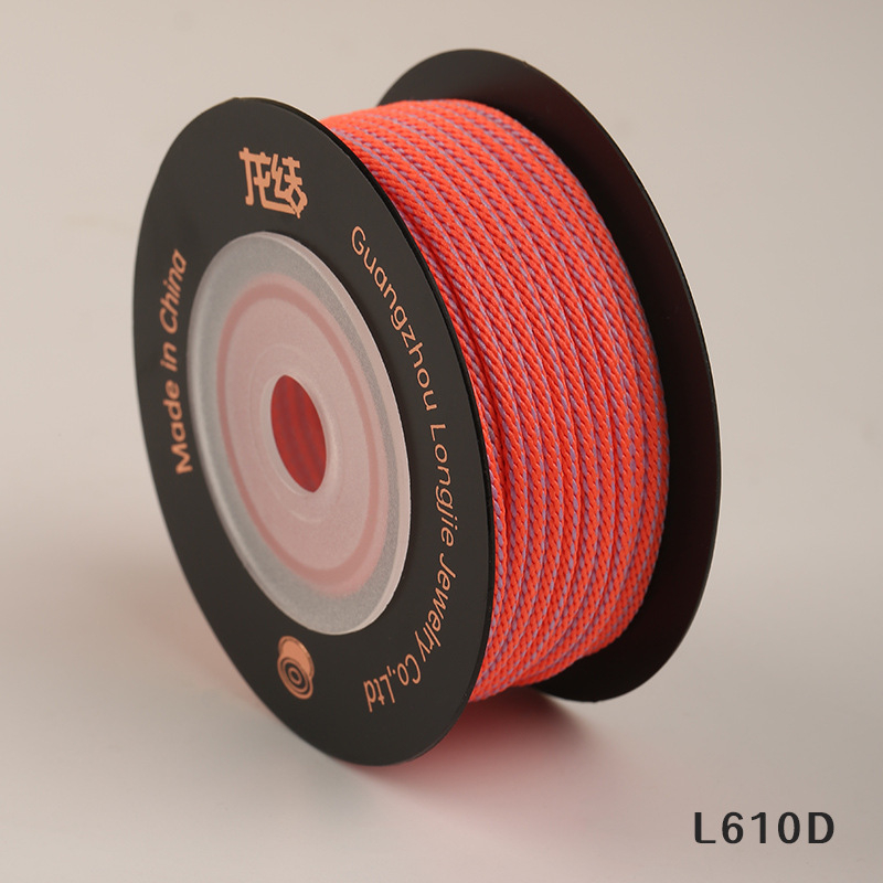 Dragon Knot Dragon Whisker Line Rankų darbo ledinės šilko siūlai — tinkama apyrankėms, plaukų aksesuarams, kutoms ir siuvimui