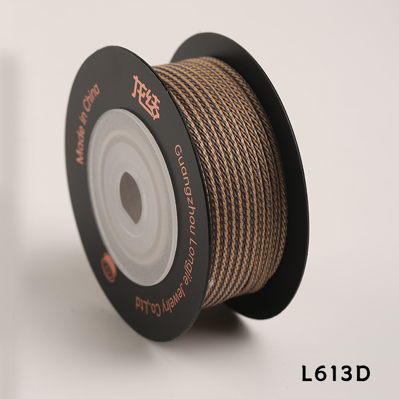 Dragon Knot Dragon Whisker Line Rankų darbo ledinės šilko siūlai — tinkama apyrankėms, plaukų aksesuarams, kutoms ir siuvimui