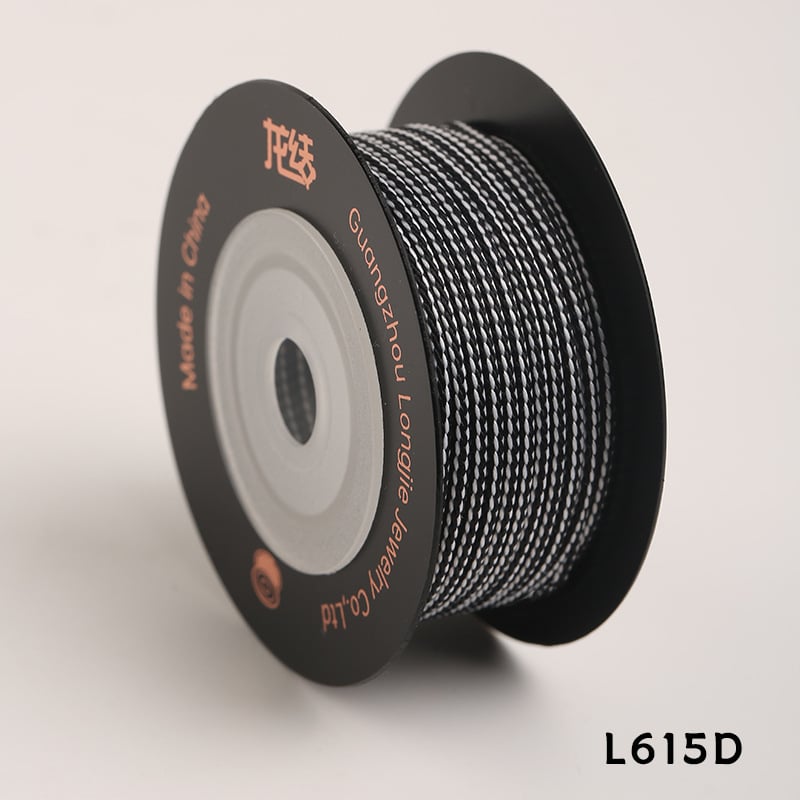 Dragon Knot Dragon Whisker Line Rankų darbo ledinės šilko siūlai — tinkama apyrankėms, plaukų aksesuarams, kutoms ir siuvimui