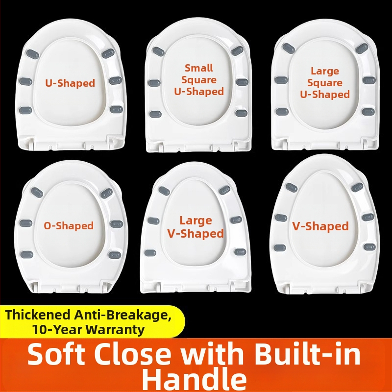 Tualeto dangtelis, universalus storesnis, senam stiliui UVO tipas, PP medžiaga, minkštas uždarymas