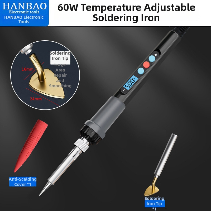 Mini elektrinis lygintuvas su reguliuojama temperatūra lėlės drabužių gamybai