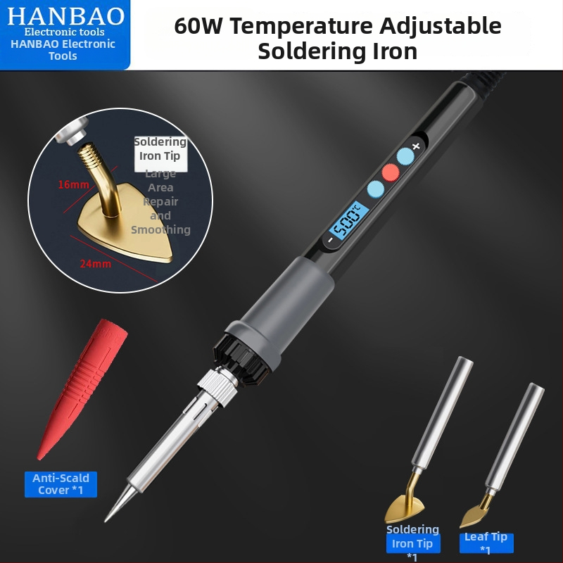 Mini elektrinis lygintuvas su reguliuojama temperatūra lėlės drabužių gamybai