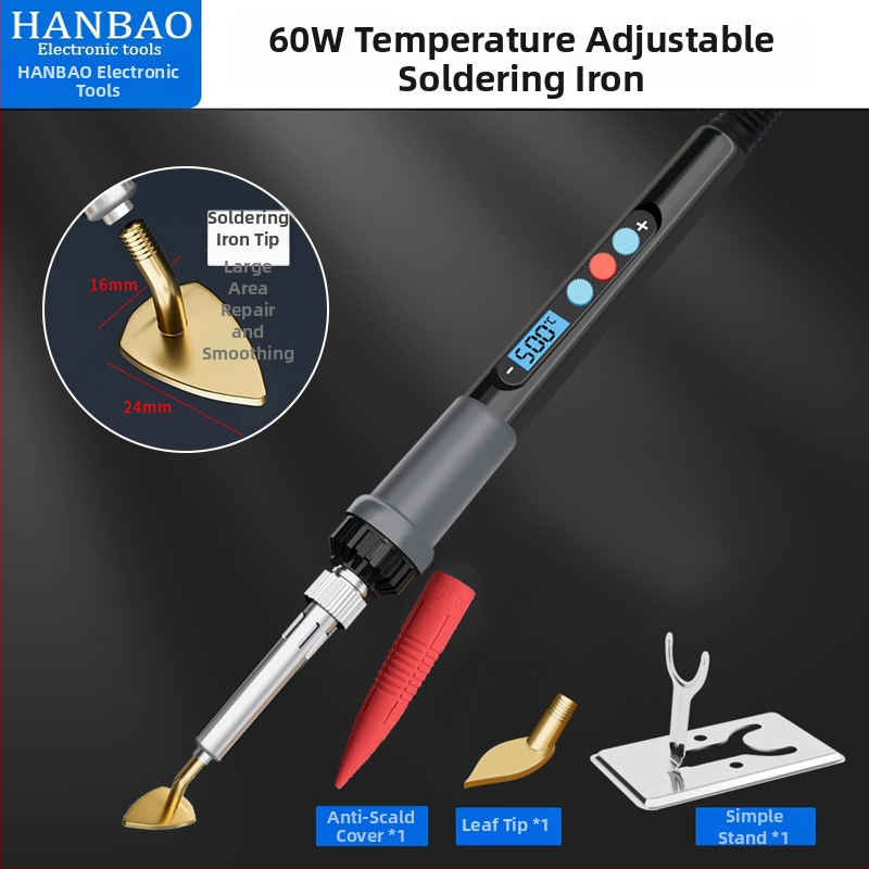 Mini elektrinis lygintuvas su reguliuojama temperatūra lėlės drabužių gamybai