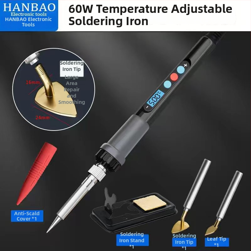 Mini elektrinis lygintuvas su reguliuojama temperatūra lėlės drabužių gamybai