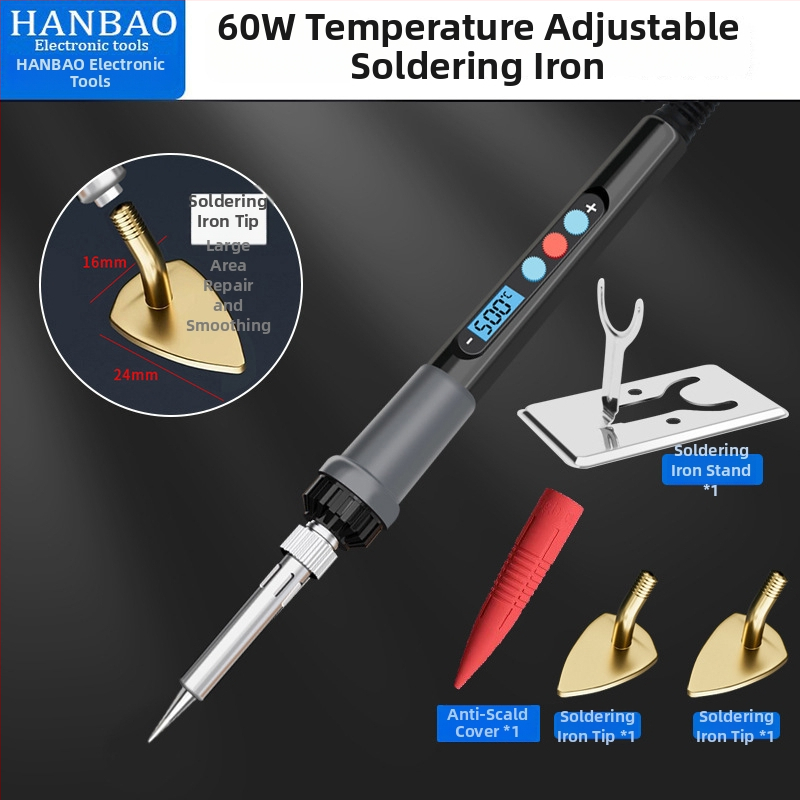 Mini elektrinis lygintuvas su reguliuojama temperatūra lėlės drabužių gamybai