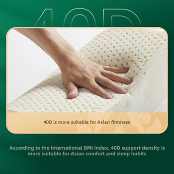 Royal Knight lateksinė pagalvė – natūralus lateksas, stačiakampio formos, latekso turinys 90% ar daugiau, užvalkalas megzta medžiaga