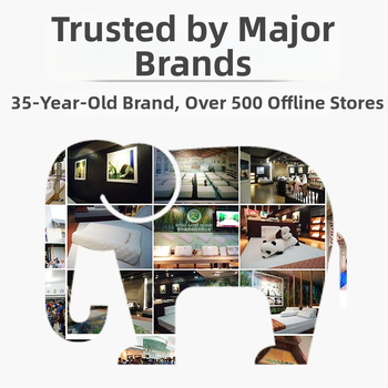 Royal Knight lateksinė pagalvė – natūralus lateksas, stačiakampio formos, latekso turinys 90% ar daugiau, užvalkalas megzta medžiaga