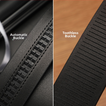 Vyriška odinė juosta iš tikros odos su krokodilo raštu, automatinis sagtis, plotis 3,5 cm