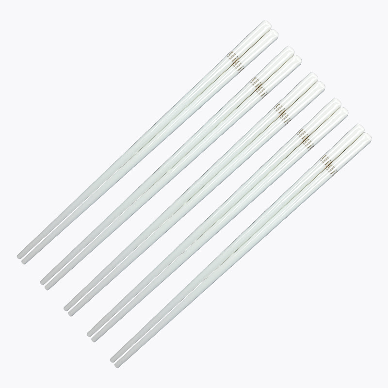 Porcelanski štapići za jelo – svijetlo luksuzni retro stil, cvjetni uzorak, uključena poklon kutija, moguć ispis logotipa