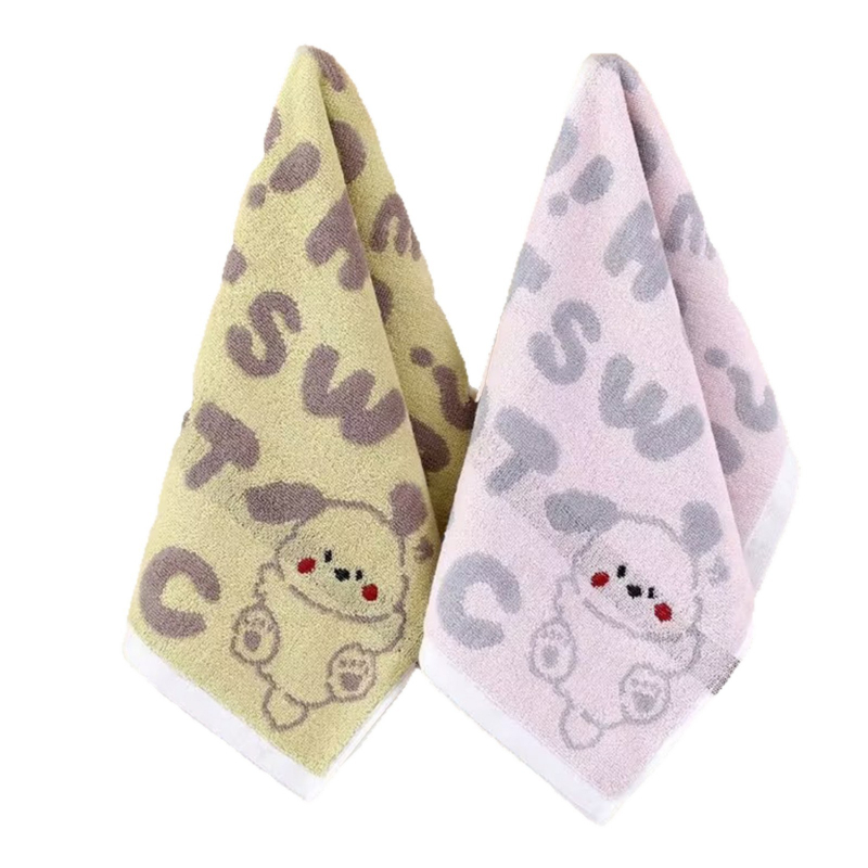 Dječji ručnik za lice Peng Song, pamuk, 32s pređa, vez/šav/jacquard, 50–80 g, prilagodljivo