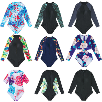 Γυναικείος ολόσωμος μαγιό με επένδυση στο στήθος, 82% νάιλον ύφασμα, φλοράλ μοτίβο