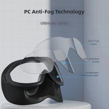 More Waves ujumisprillid polükarbonaatlencidega täiskasvanutele, sobivad privaatsele märgistusele