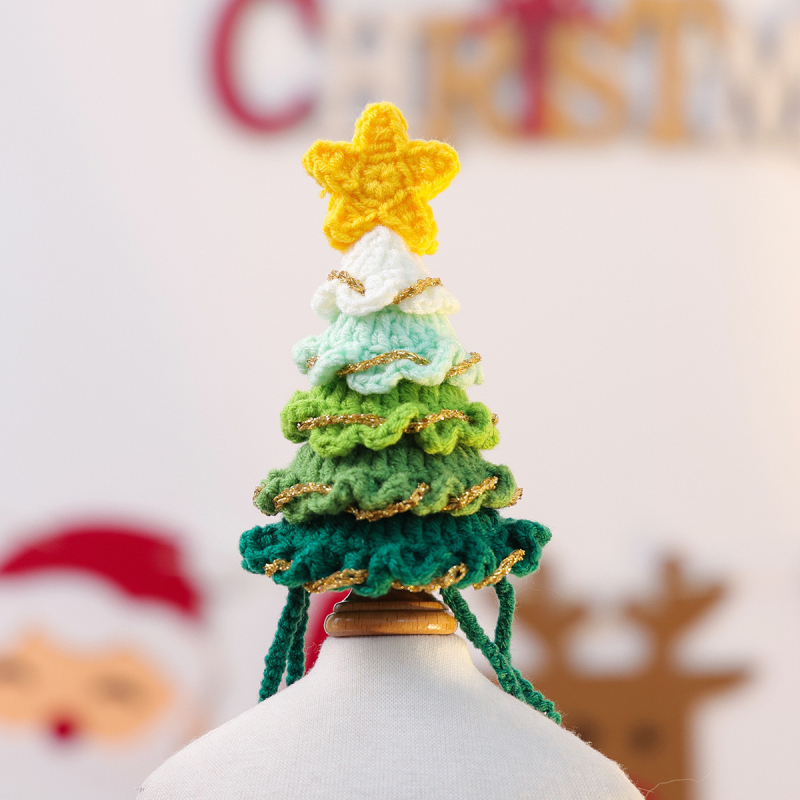 Colecție pălării și bavete pentru câini și pisici — accesorii de Halloween și Crăciun, poliester, uz general, patru sezoane, marcă privată autorizată