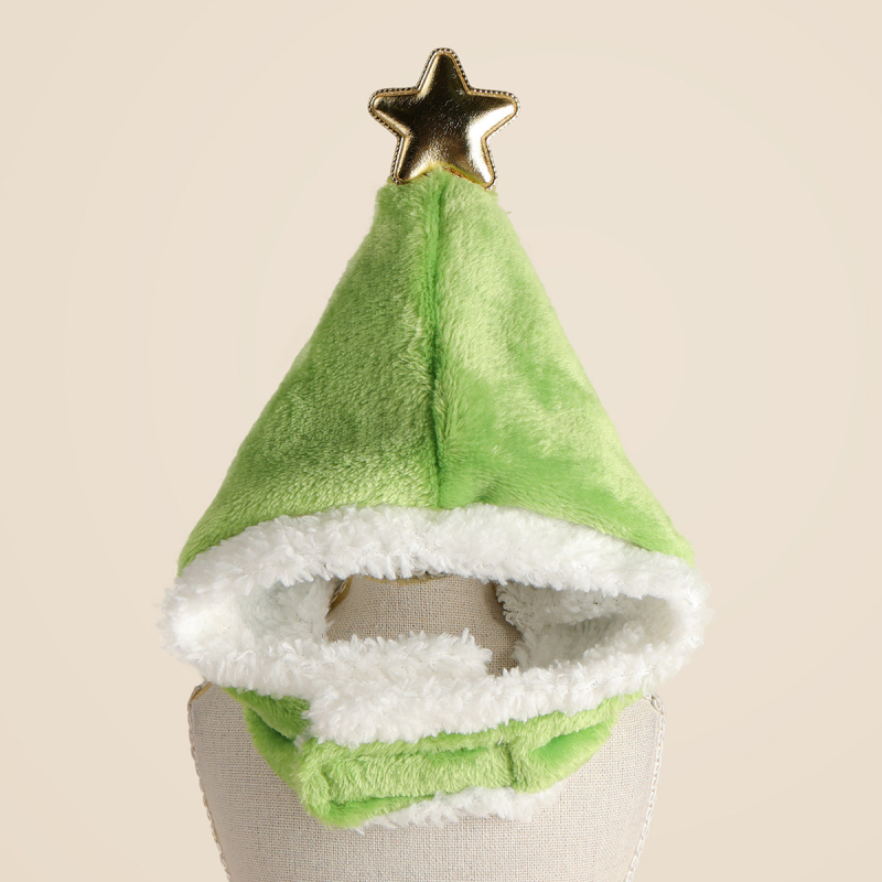 Colecție pălării și bavete pentru câini și pisici — accesorii de Halloween și Crăciun, poliester, uz general, patru sezoane, marcă privată autorizată