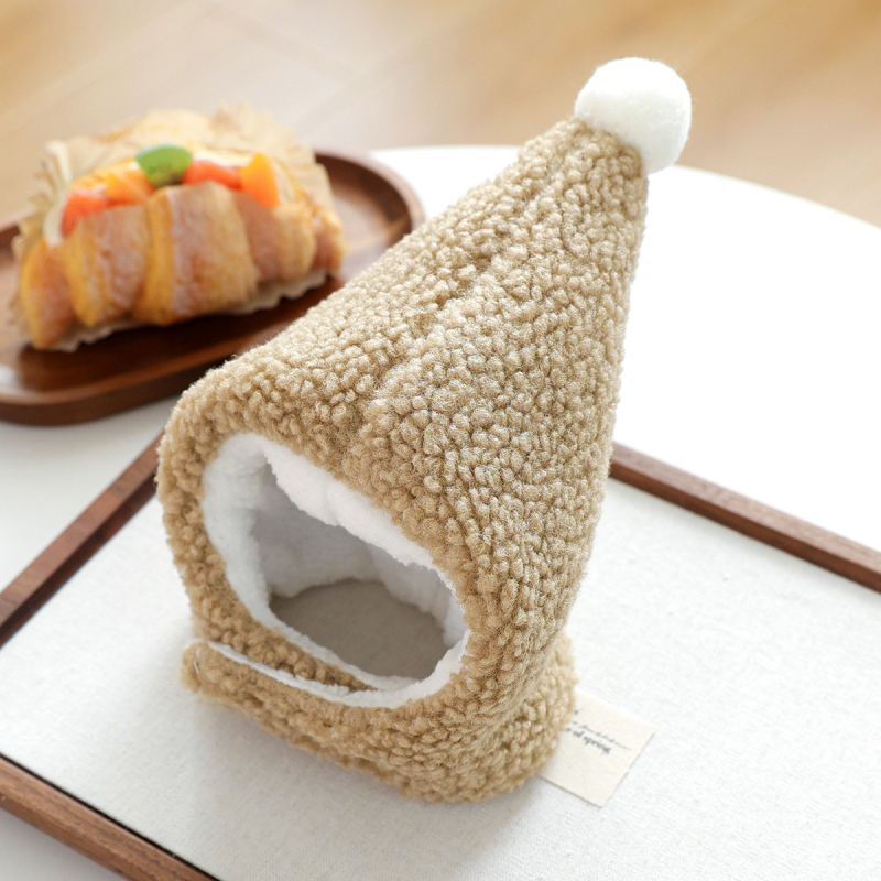 Colecție pălării și bavete pentru câini și pisici — accesorii de Halloween și Crăciun, poliester, uz general, patru sezoane, marcă privată autorizată