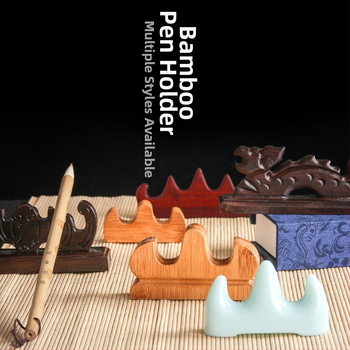 Rašiklio ir šepetėlio laikiklis – modelis bg1, Purple fangzhai; medžiaga: plastikas/bambukas/medis; logotipo spausdinimas prieinamas; personalizavimas prieinamas