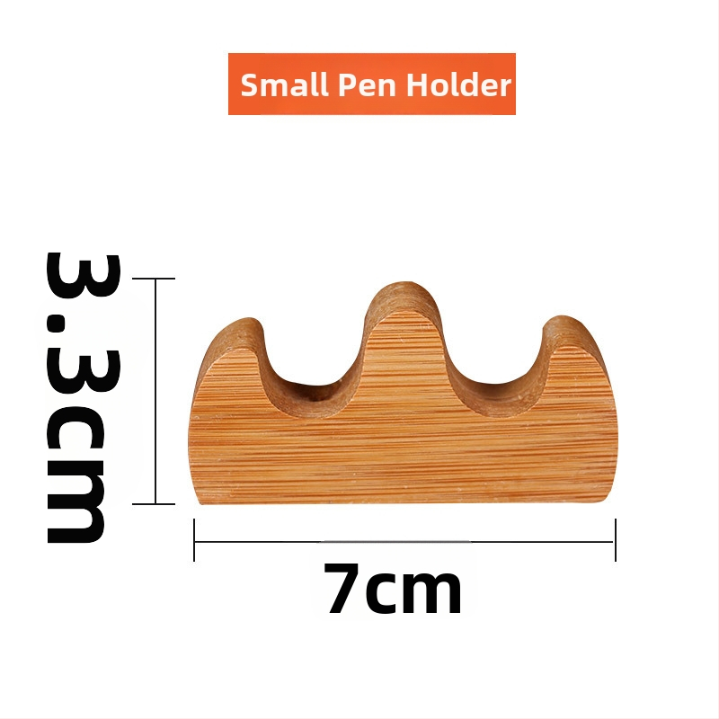 Rašiklio ir šepetėlio laikiklis – modelis bg1, Purple fangzhai; medžiaga: plastikas/bambukas/medis; logotipo spausdinimas prieinamas; personalizavimas prieinamas