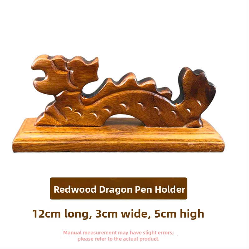 Rašiklio laikiklis kalnų stiliuje – penkių pirštų dizainas, mediena: mahagoni ir katalpa, Weizhuang, modelis Mahogany Pen Mountain