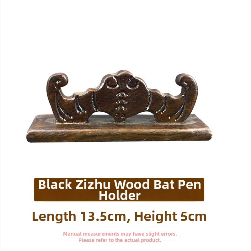 Rašiklio laikiklis kalnų stiliuje – penkių pirštų dizainas, mediena: mahagoni ir katalpa, Weizhuang, modelis Mahogany Pen Mountain