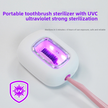 Zobu sukas dezinfekcijas kastīte ar UV-C dezinfekciju, automātiska darbība, iebūvēta baterija, 5 minūšu dezinfekcija, modelis STB-047A