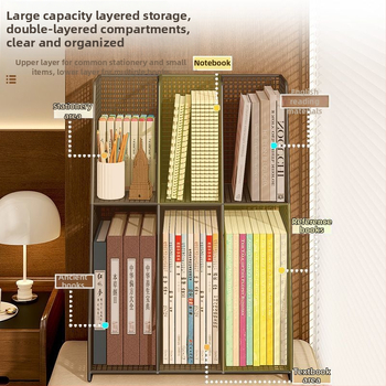 Daugiasluoksnis metalo stalinis organizatorius su knygų klipais; įgaliota privatų prekinio ženklo ženklas; importas: Ne; IP: Ne; dovana: Ne