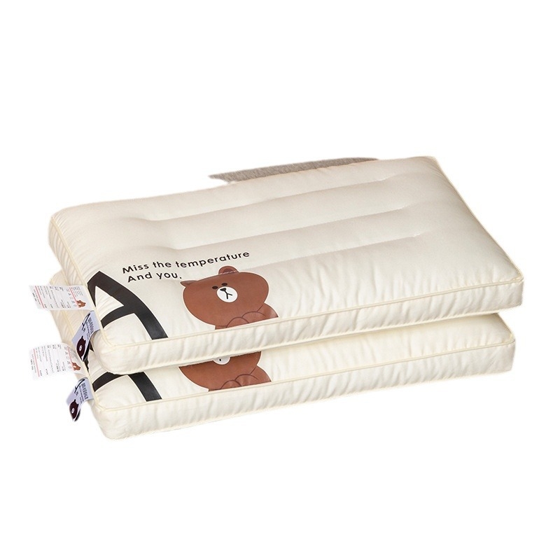 Vaiko pagalvė iš grynos medvilnės kaklo atramai, stačiakampė forma, užpildas poliesteris, užpildo aukštis 1–5 cm, vienam vartotojui