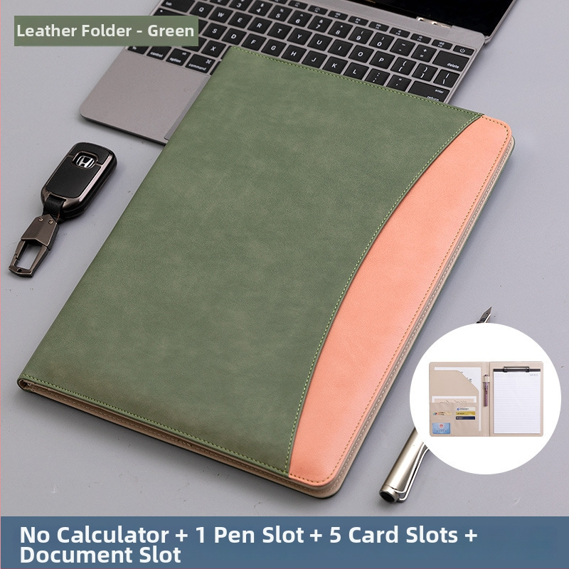 Odinė A4 byla su galingu laikikliu ir plokštės spaudimo mechanizmu, galima spausdinti logotipą