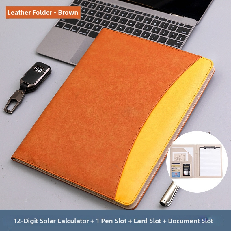 Odinė A4 byla su galingu laikikliu ir plokštės spaudimo mechanizmu, galima spausdinti logotipą