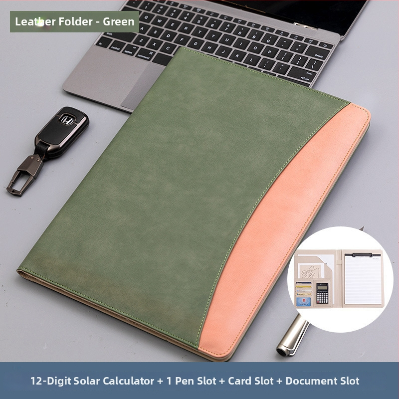 Odinė A4 byla su galingu laikikliu ir plokštės spaudimo mechanizmu, galima spausdinti logotipą