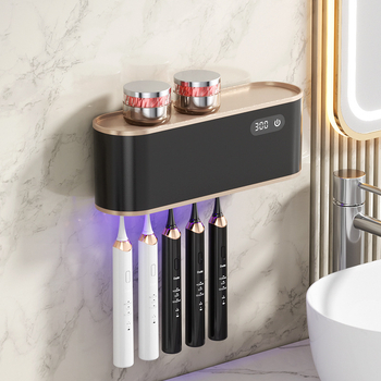 Ra-610 dantų šepetėlių sterilizatorius — UV dezinfekcija, 300 s, USB maitinimas, prisilietimo valdymas