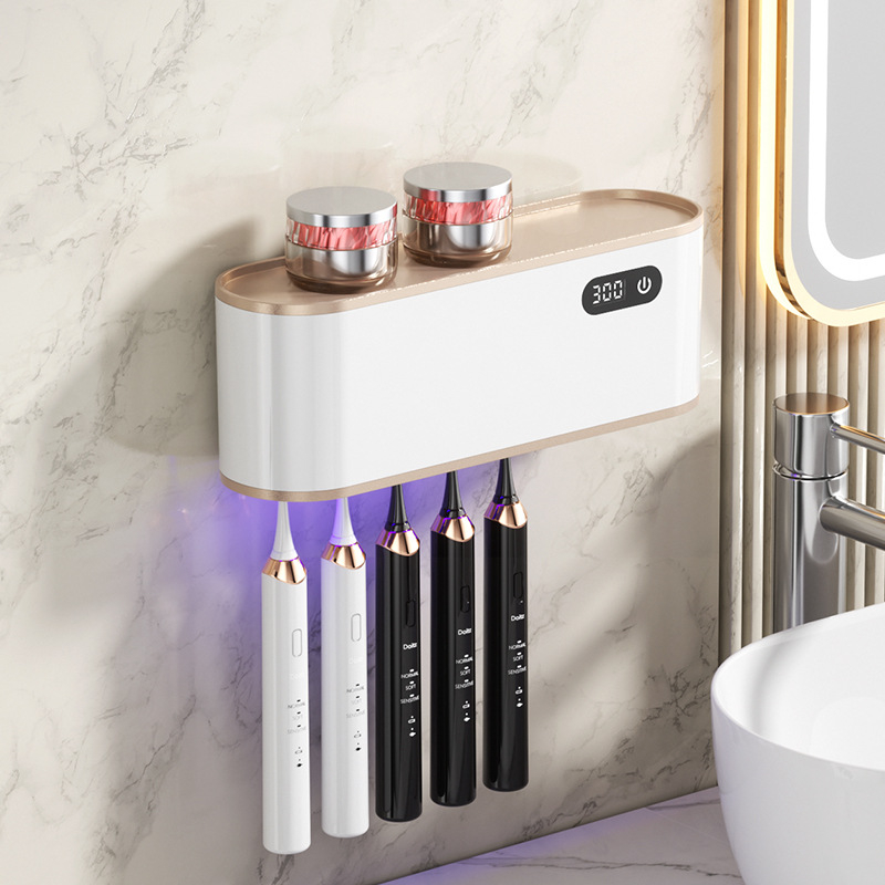 Ra-610 dantų šepetėlių sterilizatorius — UV dezinfekcija, 300 s, USB maitinimas, prisilietimo valdymas