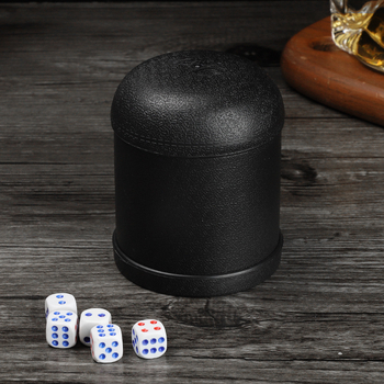 ABS medžiagos kauliukų puodelių rinkinys, apvalūs kampai, modelis 302, dėžutėje 60 vnt., prekės ženklas Apricot Charm