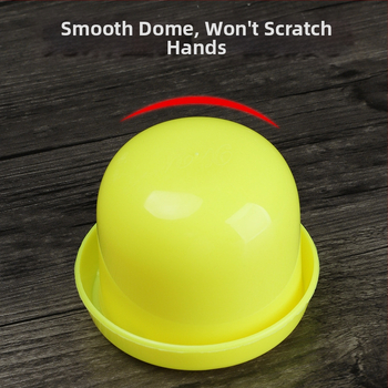 ABS medžiagos kauliukų puodelių rinkinys, apvalūs kampai, modelis 302, dėžutėje 60 vnt., prekės ženklas Apricot Charm