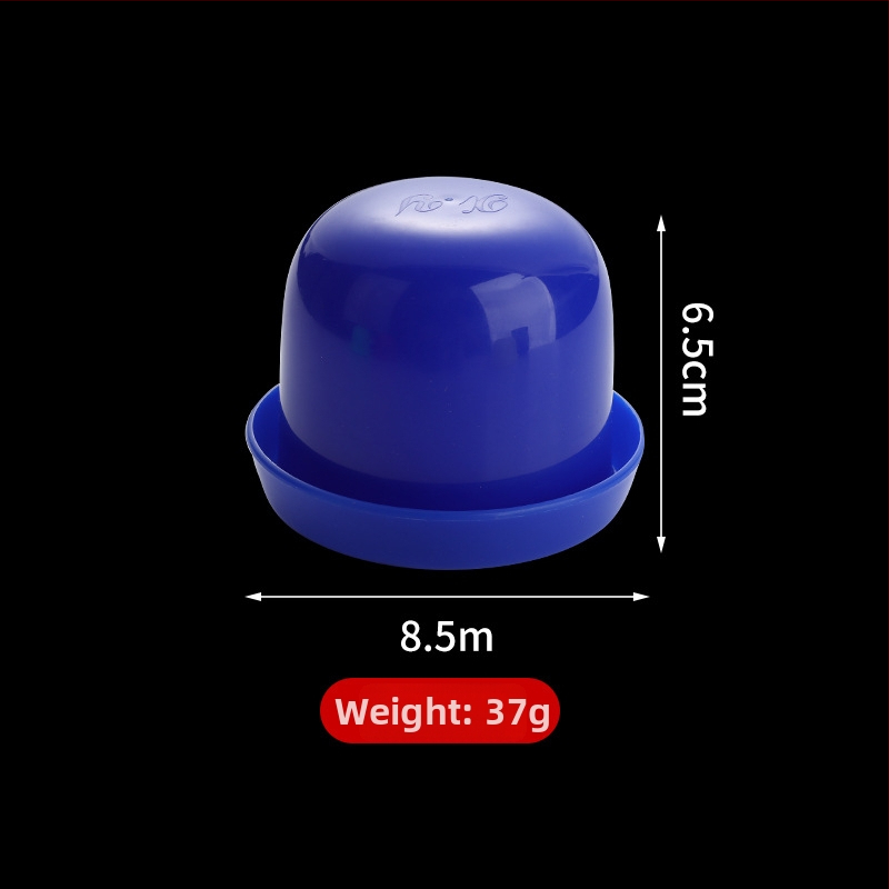 ABS medžiagos kauliukų puodelių rinkinys, apvalūs kampai, modelis 302, dėžutėje 60 vnt., prekės ženklas Apricot Charm