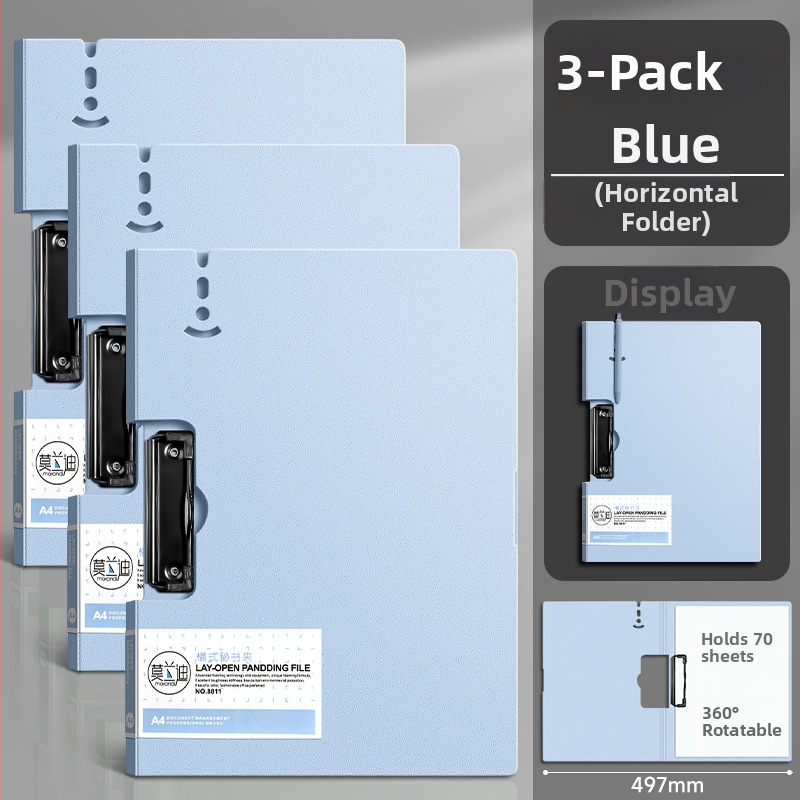 Failų dėklas Chalk time Fbsg-wjj-05430, plastikas, A4