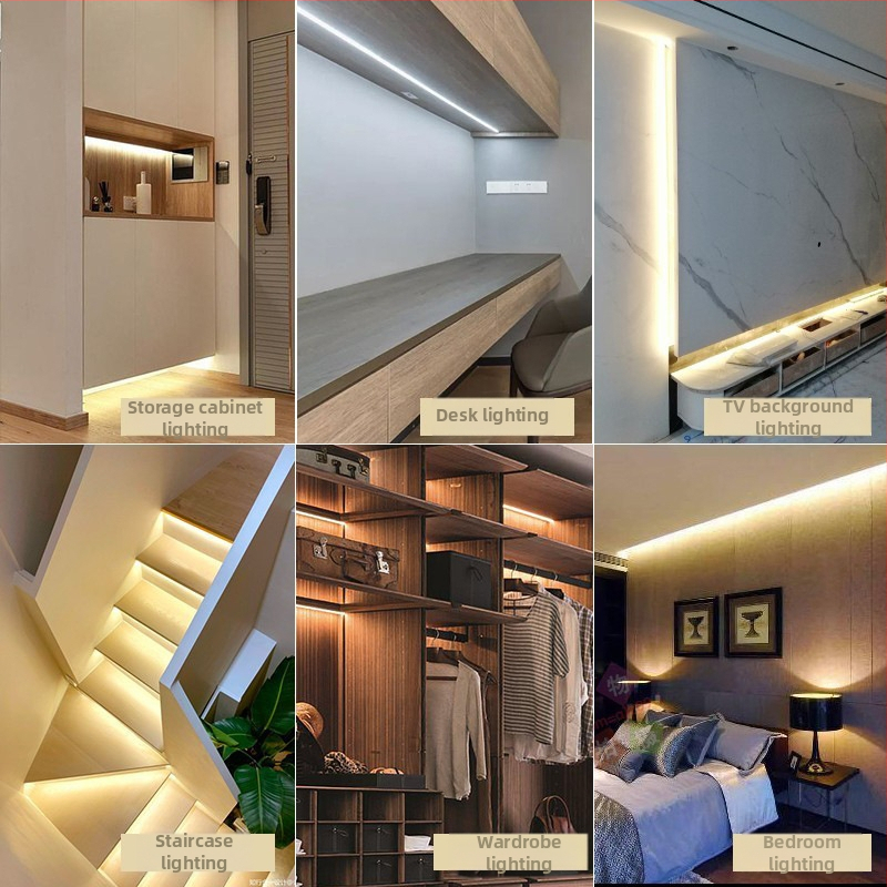 Cob smart LED pás na strop s plným spektrom, ovládaný cez Mijia aplikáciu, 24V, 12W, lúč 180°, životnosť 50 000 hodín.