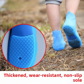 Lietaus avalynės uždanga, silikono, stori, atsparus dilimui, neslidus, universalus