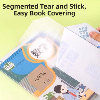 Deli knygos viršelis – segmentuotas, lipnus, skaidrus matinis paviršius, atsparus vandeniui, CPP medžiaga