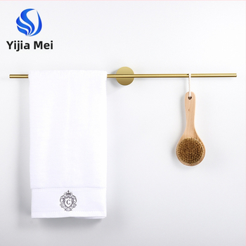 Rankšluosčių laikiklis iš aliuminio lydinio, paviršiaus apdaila: dažytas/ oksiduotas, vieno stiebo, apkrova 10 kg, stilius Light Luxury, Skandinavinis minimalistinis