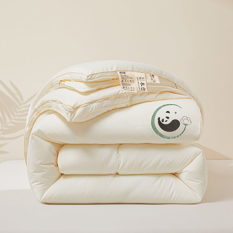 Kaludi medvilninis pledas, užpildas: medvilnė; svoris 5 kg ir daugiau; medvilnės sudėtis 51–55%; sezonas: žiema; pirmosios klasės kokybė