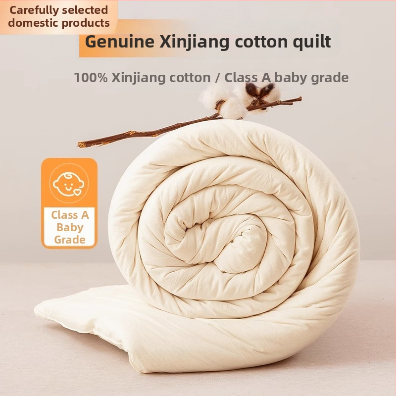 FILON VIRO Xinjiang medvilnės antklodė - žieminė stora, 100% medvilnės audinys, svoris 3.5-4 kg, užpildas Xinjiang medvilnė