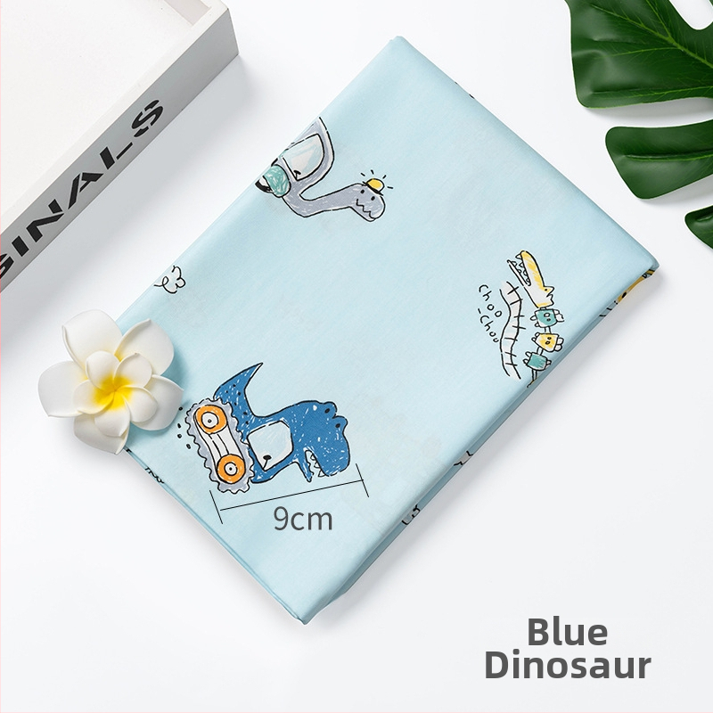 Vaikų spausdinta medvilninė twill audinys patalynės užvalkalams — 100% medvilnė, plotis 160 cm, 110 g/m², siūlų tankis 40×40, tankis 133×72