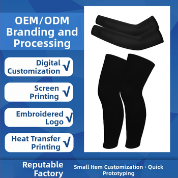 Dviračių apsauginių rankovių ir kojų komplektas, kvėpuojantis, UV apsauga, elastinis, universalus vaikams