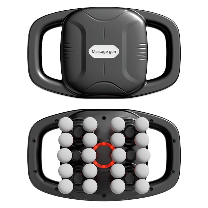 Perkusijski masažni pištolj s 6+ glavama, četkasti motor, ugrađena baterija 1200–2000 mAh, trajanje rada 1–3 h, LCD zaslon