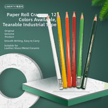 Liberty No.7600 Крейон за индустриални повърхности: кожа, стъкло, метал и керамика; корпус от смола; Crayon серия; неизтриваем